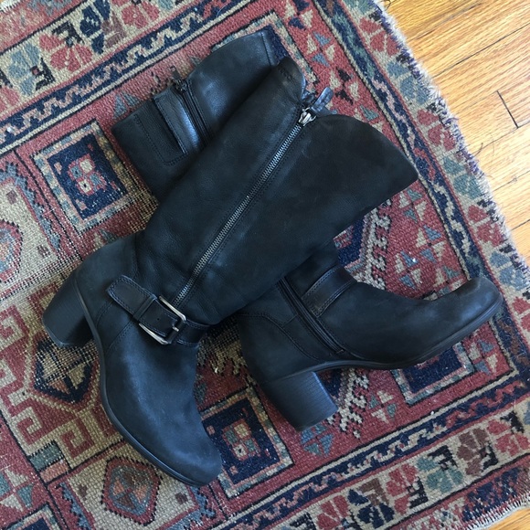 Ecco leather black boots excellent condition - Picture 2 of 10